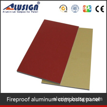 Alusign outdoor usage 20 minutes fire-proof aluminium composite board